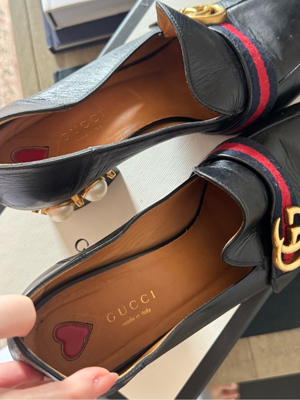 Gucci Black Leather Heels - Picture 9 of 12
